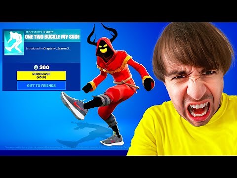 Trolling With "One Two Buckle My Shoe" EMOTE.. (Fortnite)