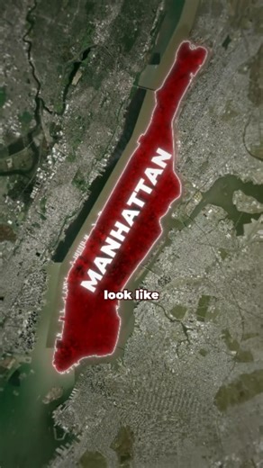 Why does Manhattan look split in half? 🗽 | Geography Explained
