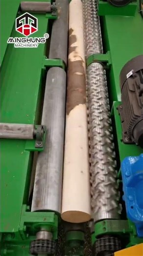 What is wood log debarker? How debarking machine works? How to shred and peel barks? Wood debarking