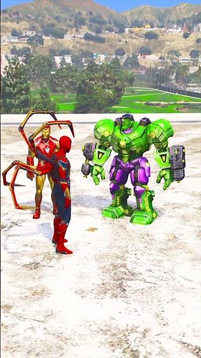 GTA V : VENOM GIFTS AVENGERS SHOCKING SUITS IN GTA 5 ! #shorts #viral #gta #gta5