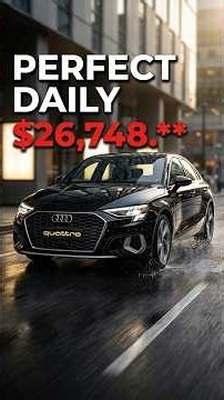 Don't sleep on the 2022 Audi A3 #audi #quattro #shorts