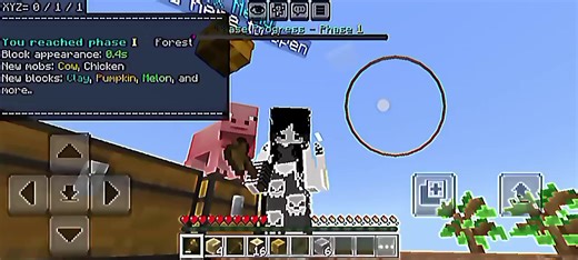 day 1 main oneblock (⁠*⁠´⁠ω⁠｀⁠*⁠),ayo kita mabarr!! #minecraft #oneblockmc #day1 #mabarkuy #playerminecraft