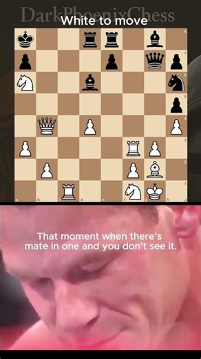 99% Can’t Find This Mate in 1 😱 | Impossible Chess Puzzle