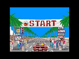 OUT RUN - 1986 - SEGA - Arcade / SPLASH WAVE / FullHD 60fps