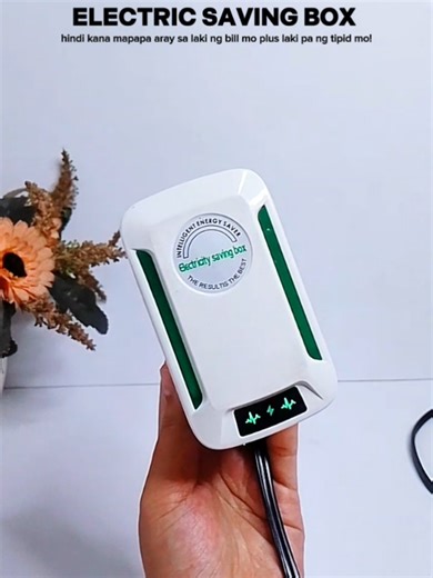 Electric saving box 🤍❤️ #electricsavingbox #electricsaver #electricsaverdevice #saveelectricity