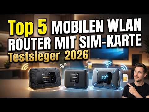 Besten Mobiler Wlan Router mit Sim karte Test 2026