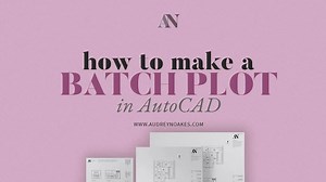Batch PLOT: How to plot multiple pages to PDF in AutoCAD