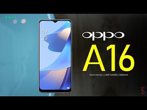 Oppo A16 Price, Official Look, Design, Specifications, Camera, Features