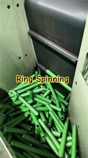 Ring Spinning #machine #factory #ringspinning #ringframe #manufacturing
