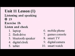 Grade 8, Unit 11, Lesson 1