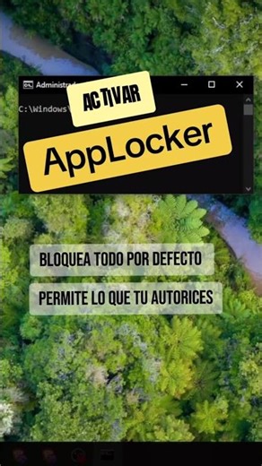 Tip AppLocker. 🏷El primer paso.