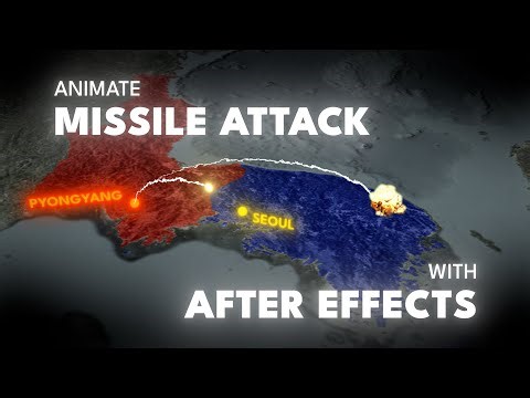 How to Animate MISSILE ATTACK in After Effects | GeoLayers Tutorial 2025