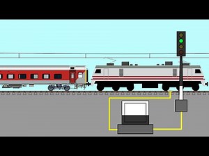 Working Principle of Railway Automatic Signal in Hindi