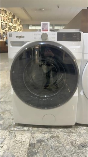 Whirlpool front load washer white