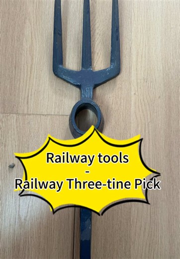 Essential Railway Three-Tine Pick for Maintenance