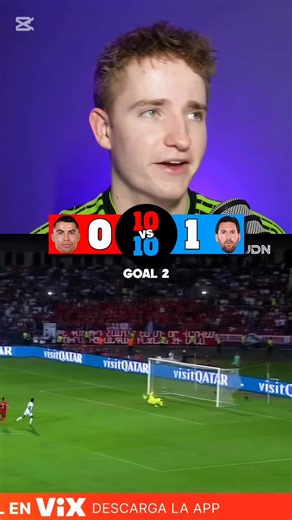 29 reactions | Mess vs Ronaldo last 10 Int. goals  #messi #cr7 #GOAT | It's Football | Facebook