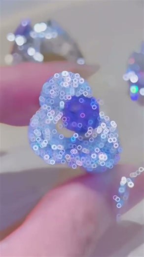 ចិញ្ចៀនស្អាតខ្លាំងណាស់ ពណ៍ Lavender #followers #highlights #fashionjewelry