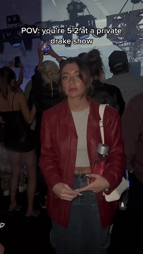 Experience Being 5'2 at a Private Drake Show | Tabitha Swatosh POV