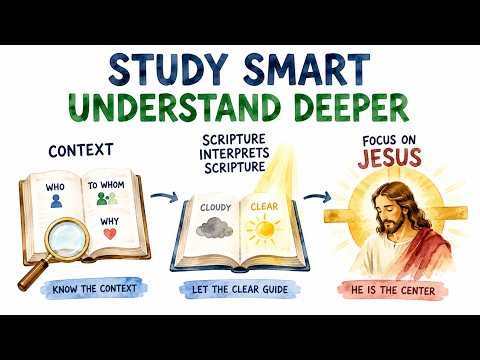 How to Study the Bible Without Getting Confused (Simple Guide)
