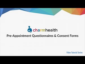 Pre Appointment Questionnaires