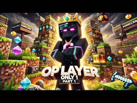 Minecraft OP Layers Survival Part 1 🌍🔥 | 100 Days Adventure Begins