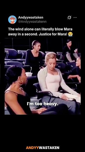 The Wind Could Take Her Away 😭