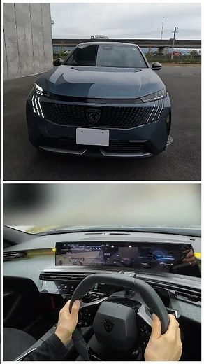 Like a Spaceship🚀 Acceleration POV from the New Peugeot 3008 Cockpit! New Peugeot 3008 GT Hybrid ...