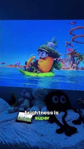 180° Rotating Touch Projector vs. Regular Projector |No Contest!#bedroomgoals#nintendo#retrogameroom