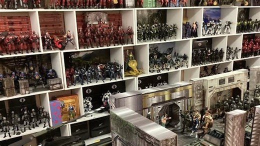 GI Joe Classified 秘密军火库房间 展示室「The Bunker」 孩之宝特种部队