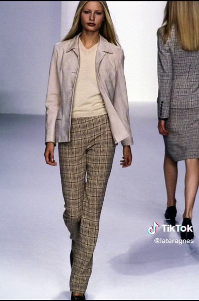 Calvin Klein Collection Spring 1996 Fashion Show Highlights