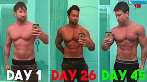 45-day fat-loss journey shows how to cut without losing muscle