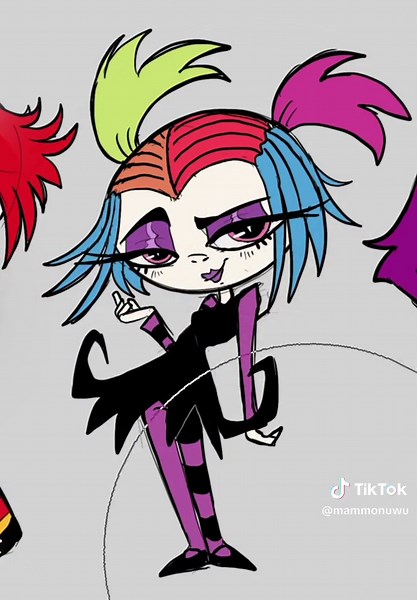 Creepy girls 💕🌈 #rubygloom #rubygloomfanart #growingupcreepie #growingupcreepiefanart #fanart #invaderzim #invaderzimgaz #invaderzimfanart #artist #artistsoftiktok #fyp #fyppppppppppppppppppppppp #art #creepygirls #goth #emo