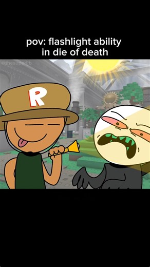 🔦 New flashlight ability in Die of Death || Die of Death animation #dieofdeath #roblox #fyp