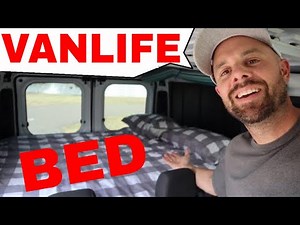 DIY INSTALLING A BED Promaster Van Conversion Part 5 #promasterconversion