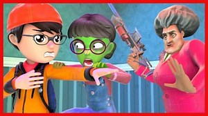 Nick Love Tani - My Girlfriend is a Zombie - Scary Teacher 3D Family Animation | Like Nastya tv