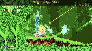 Mania Styled Sonic Palette Mod for Sonic 3 A.I.R. | S3AIR Mods