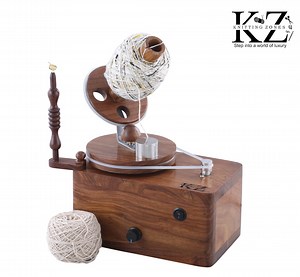 Electric Yarn Ball Winder – Premium Wooden Construction – Fully Automatic – Quiet and Effortless Yarn Winding - Etsy