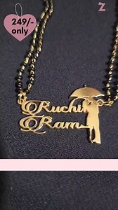 69K views · 626 reactions | This Women's Day, gift her something as special as she is!   Personalized Couple Name Necklace – a symbol of love & strength. ✅ Custom Made with Your Names ✅ Long-Lasting Shine – No Fading! ✅ Perfect Gift with a Beautiful Box Show her she’s cherished every day!   LIMITED TIME OFFER – Order Now! | ZiviFashion | Facebook