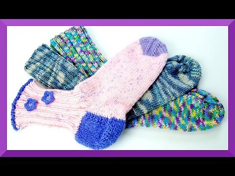 SOCKEN STRICKEN FÜR ANFÄNGER - Anleitung
