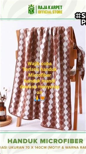 Terlaris handuk Microfiber handuk mandi dewasa #reels #bilikbusana #handukmicrofiber #shorts #viral