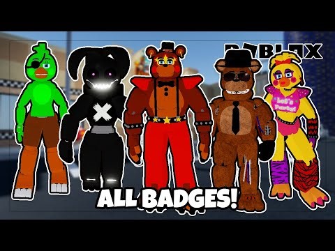 How to Get All 28 Badges in FNaF 2 Multiverse RP - Roblox