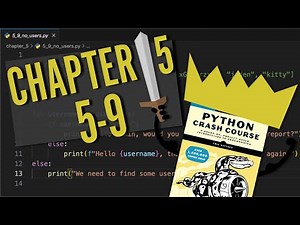 Python Crash Course: Chapter 5 | Try It Yourself 5-9 | Beginner Python Problem Walkthrough!