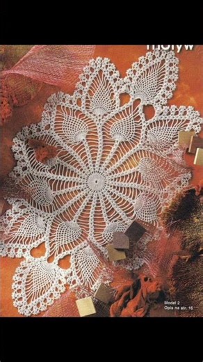 Oval crochet lace tablecloth #crochet #knitting #crocheting #handmade