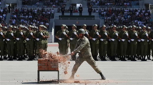Why North Korea’s military shows look more like a circus
