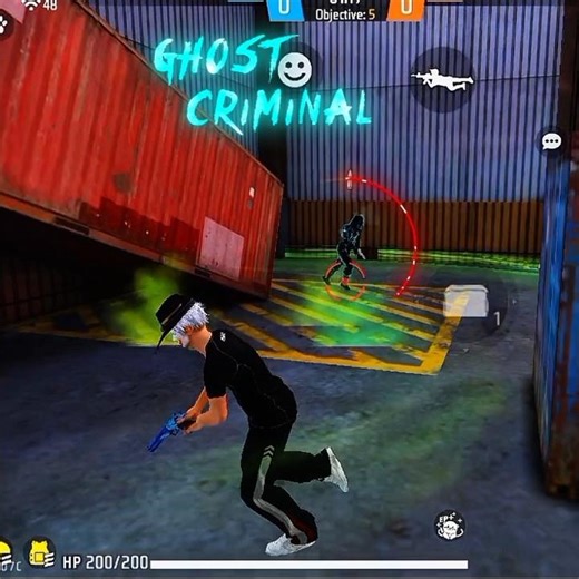 ghost criminal and me #freefire