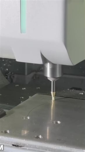 The sound of perfection, listen closely.#cnc #cncmilling #manufacturing #tiktok #satisfying #factory