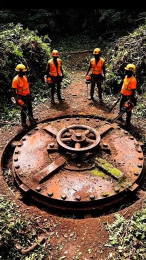 Hiding a Secret Room Deep in the Forest! 🌲🤫 #shorts