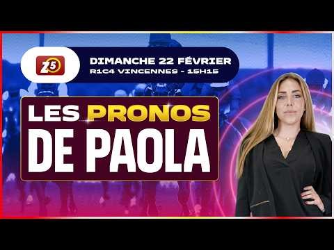 Le Pronostic Quinté pour le ZE5 Ordre du 22 février à Vincennes.