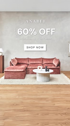 Anabei: Sofá Lavable desde $699