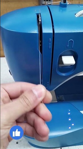 How to Thread and Start Sewing on the Blue Singer M3335 Sewing Machine